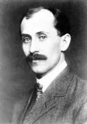 Orville Wright makes the first powered airplane flight.