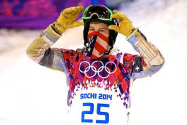 olympics gold medal on the half pipe