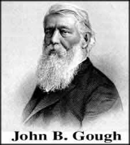 John B. Gough- Temperance Movement Leader