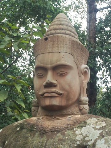 Jayavarman VII defeats the Chams