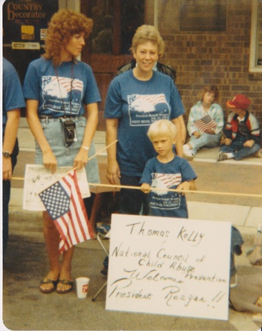 President Reagan visits