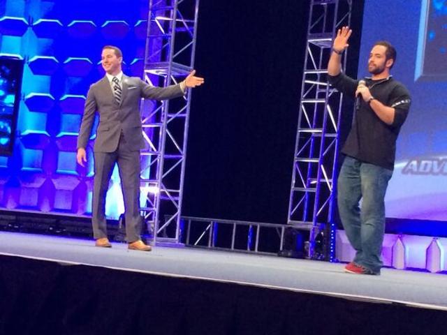 Invested and Involved him selve in Advocare