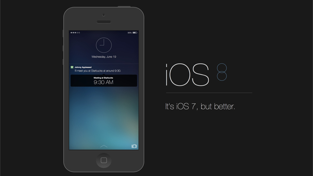 Apple Announces iOS 8 Beta