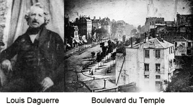 LOUIS DAGUERRE 1829