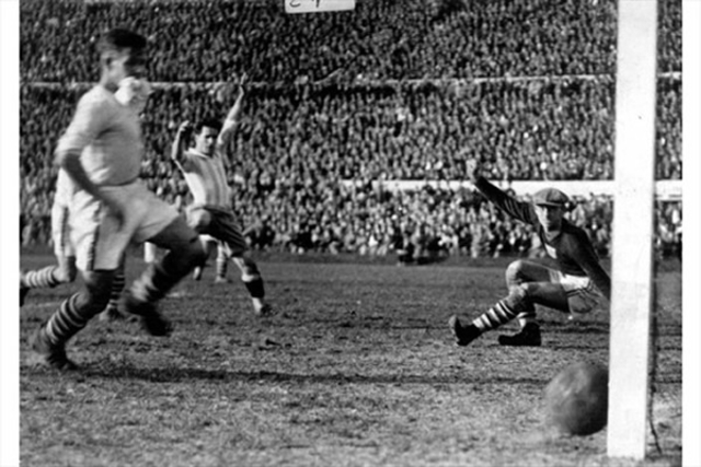 FIRST OFFICIAL MATCH AGAINST SPAIN (7-1 WON SPAIN)