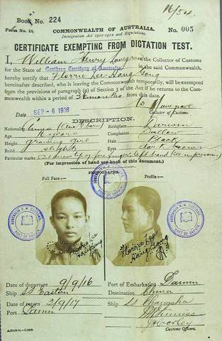 White Australia Policy