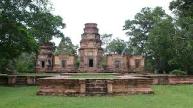 Khmer Empire in 900Ad
