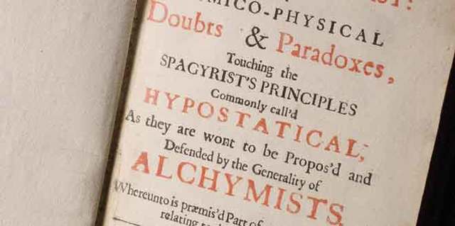 The Sceptical Chymist