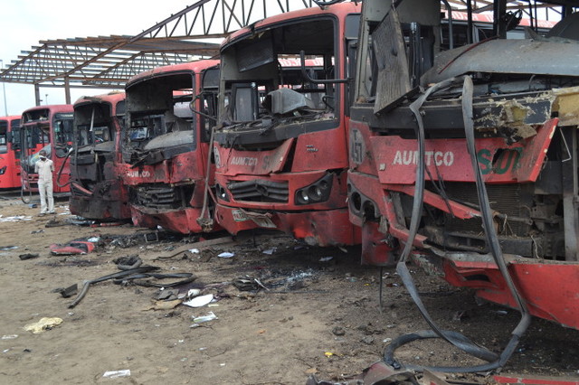 Suicide bomber attacks Nyanya bus station Abuja