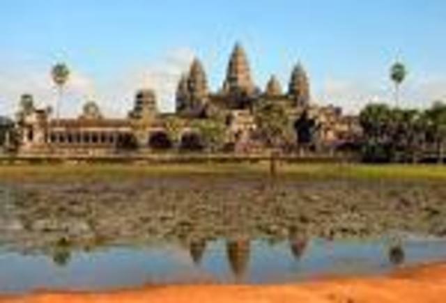 The construction of Angkor Wat