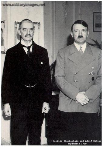 Neville Chamberlain- "Peace with Honor"