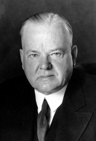 Herbert Hoover elected president