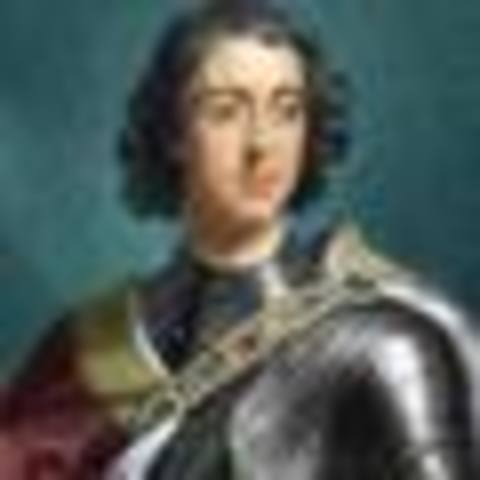 Peter the Great becomes czar