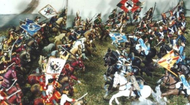 Austria and Russia defeat Prussia