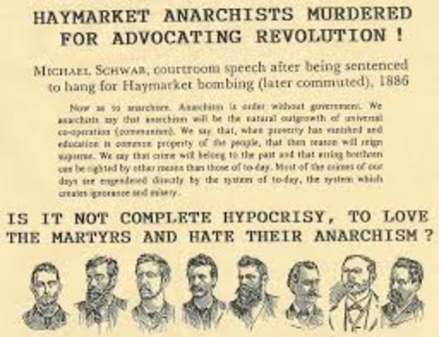 Albert Parsons is executed