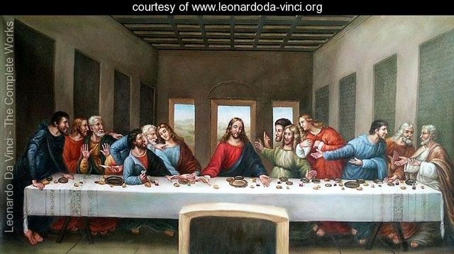 Leonardo DiVinci Painted the Last Supper