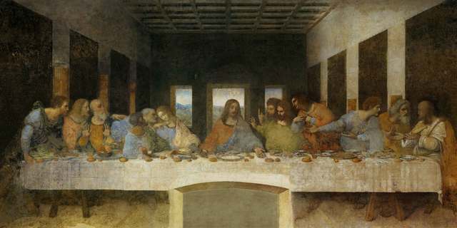 Leonardo da Vinci completes The Last Supper