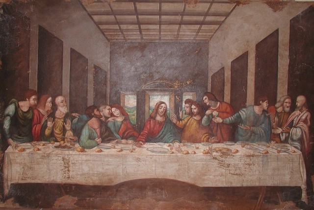 Leonardo Da Vinci painted the Last Supper