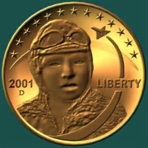 Bessie Coleman coin
