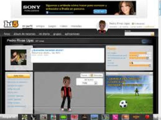 Mi primera vez en la redes sociales