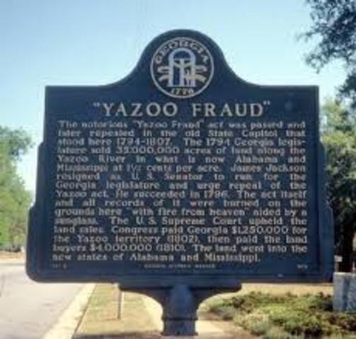 Yazoo Land Fruad