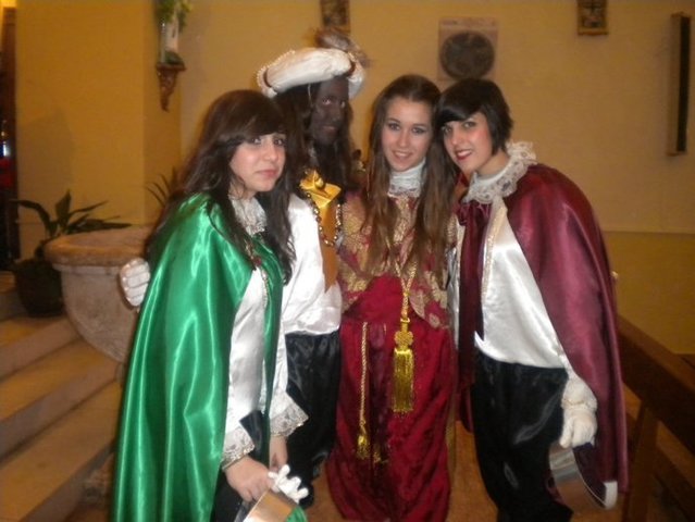 Participo en la cabalgata