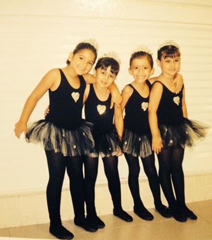 Apresentação de balé- Carol