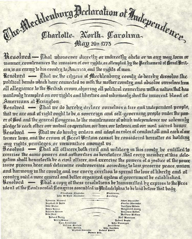 Mecklenburg Resolves
