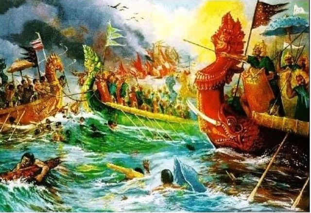 The Khmer Empire is defeated