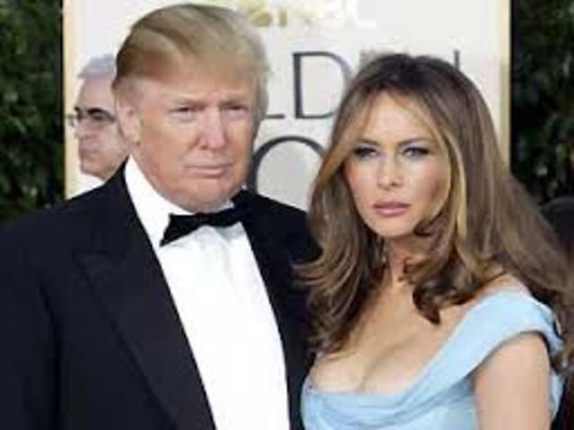 Trump starts on his 5th wife