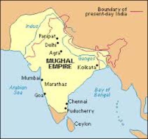Mughal empire begins