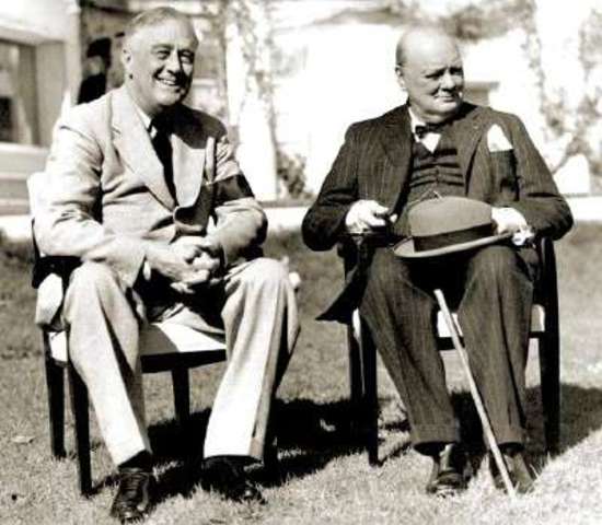 War Plans with Winston Churchill and FDR