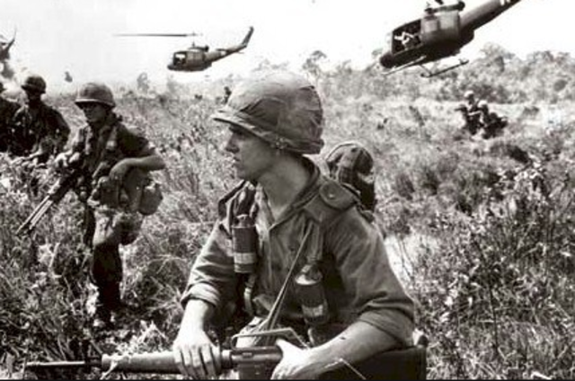 US troops enter the fight