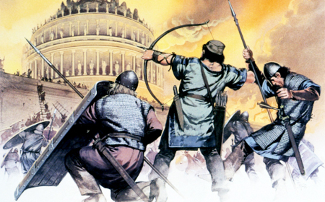 Свержение последнего римского императора Ромула Августула, распад Западной Римской империи