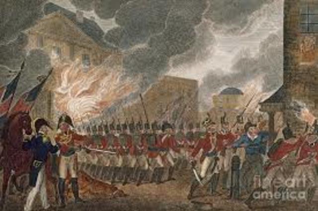 Washington DC is Burned