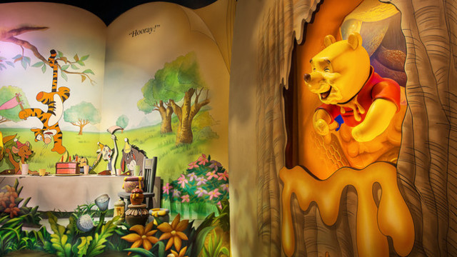 The Many Adventure of Winnie The Pooh Ride