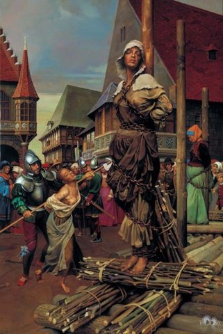 Казнь 133х "ведьм"