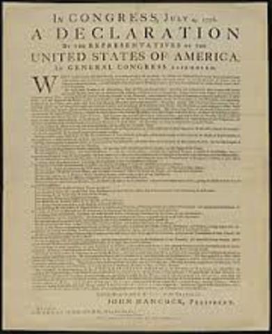 Declaration of independance