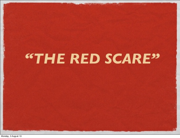 The Red Scare