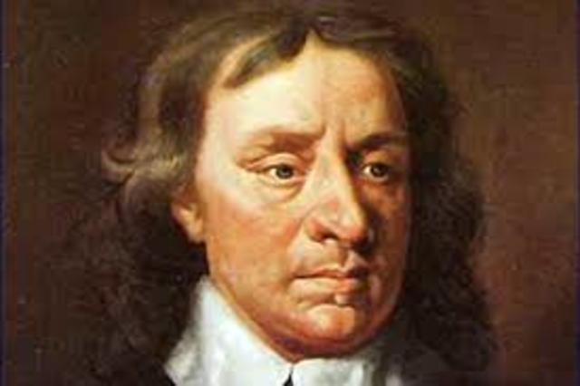 Oliver Cromwell rules England