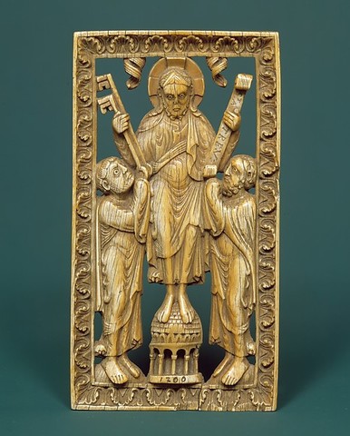 Christ Presenting The Keys to Saint Peter and The Law to Paul