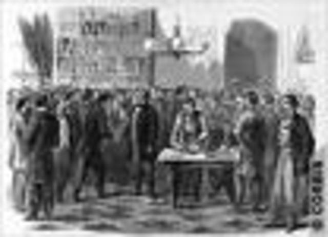 Congressional reconstruction replaces presidential Reconstruction.