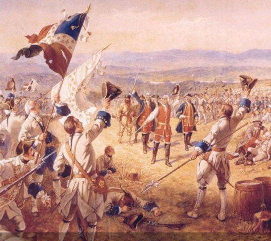 End of French/Indian war