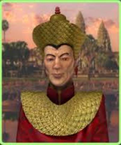 Suryavarman becomes King of the Khmer empire