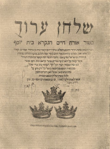 Shulchan Aruch is published