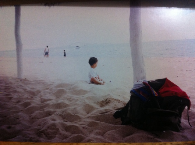 La primer vez que me llevaron al mar