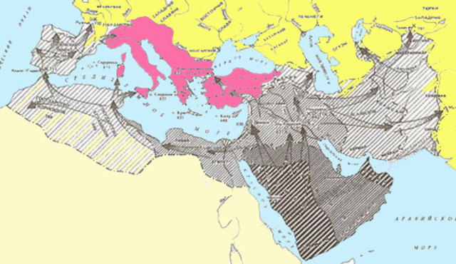 Образование Арабского халифата