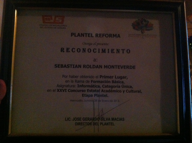 Concurso Estatal Académico