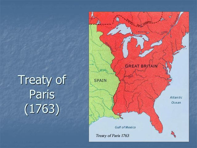 End of French and Indian war