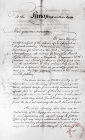 The Olive Branch Petition